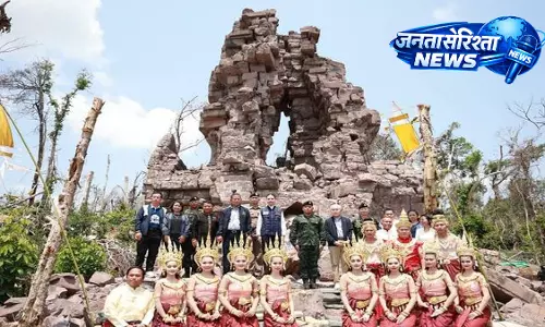 Thailand-Cambodia  सीमा विवाद के बीच मंदिर में बौद्ध समारोह, तनाव और बढ़ा