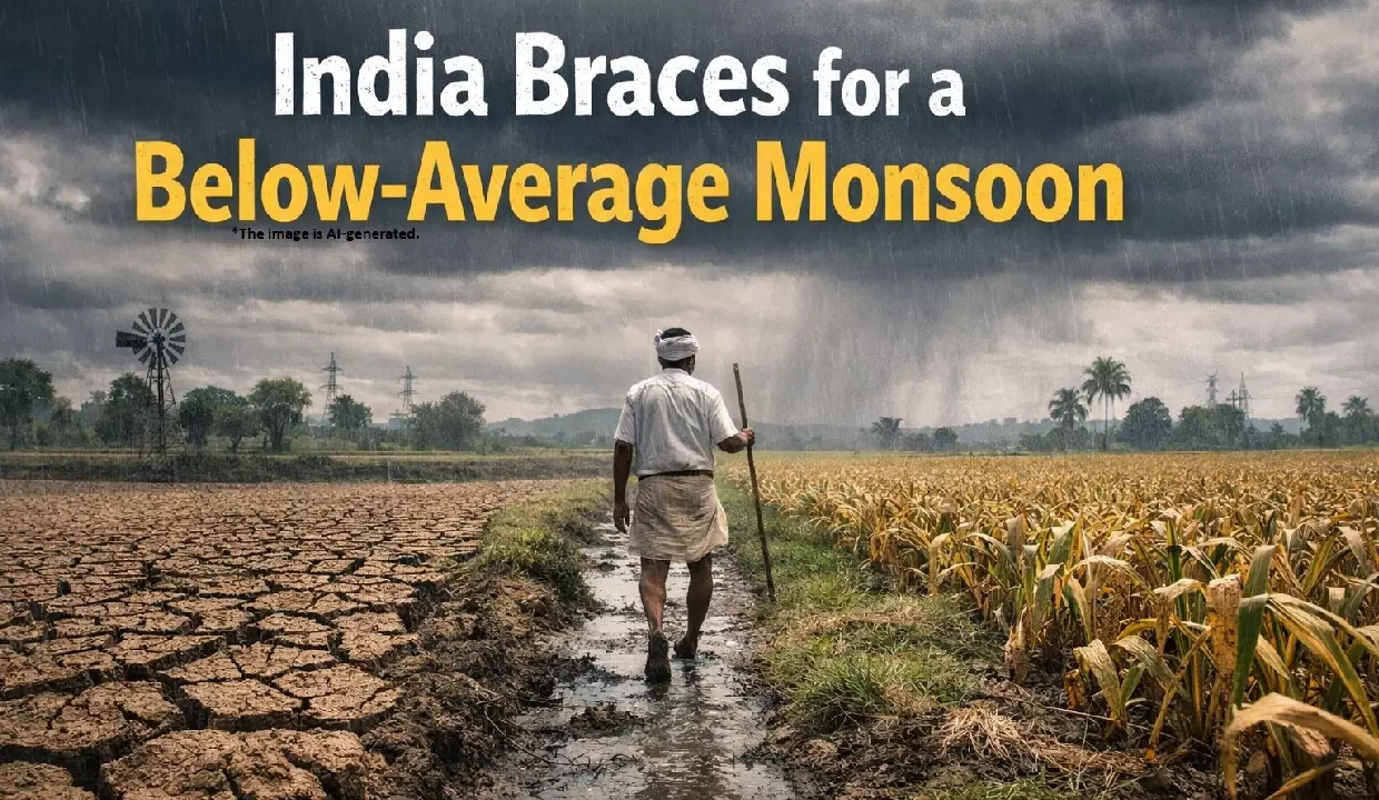 भारत औसत से कम मॉनसून के लिए तैयार है भारत औसत से कम मॉनसून के लिए तैयार है