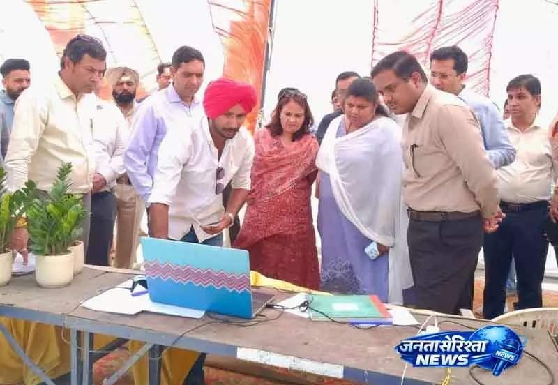 FCI अधिकारी ने Ambala कैंट मंडी का निरीक्षण किया, ई-खरीद पर चर्चा FCI अधिकारी ने Ambala कैंट मंडी का निरीक्षण किया, ई-खरीद पर चर्चा