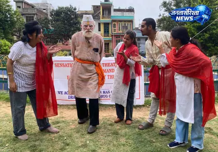 Jammu: युवाओं और समाज को नशामुक्त रहने के संदेश दिए गए Jammu: युवाओं और समाज को नशामुक्त रहने के संदेश दिए गए