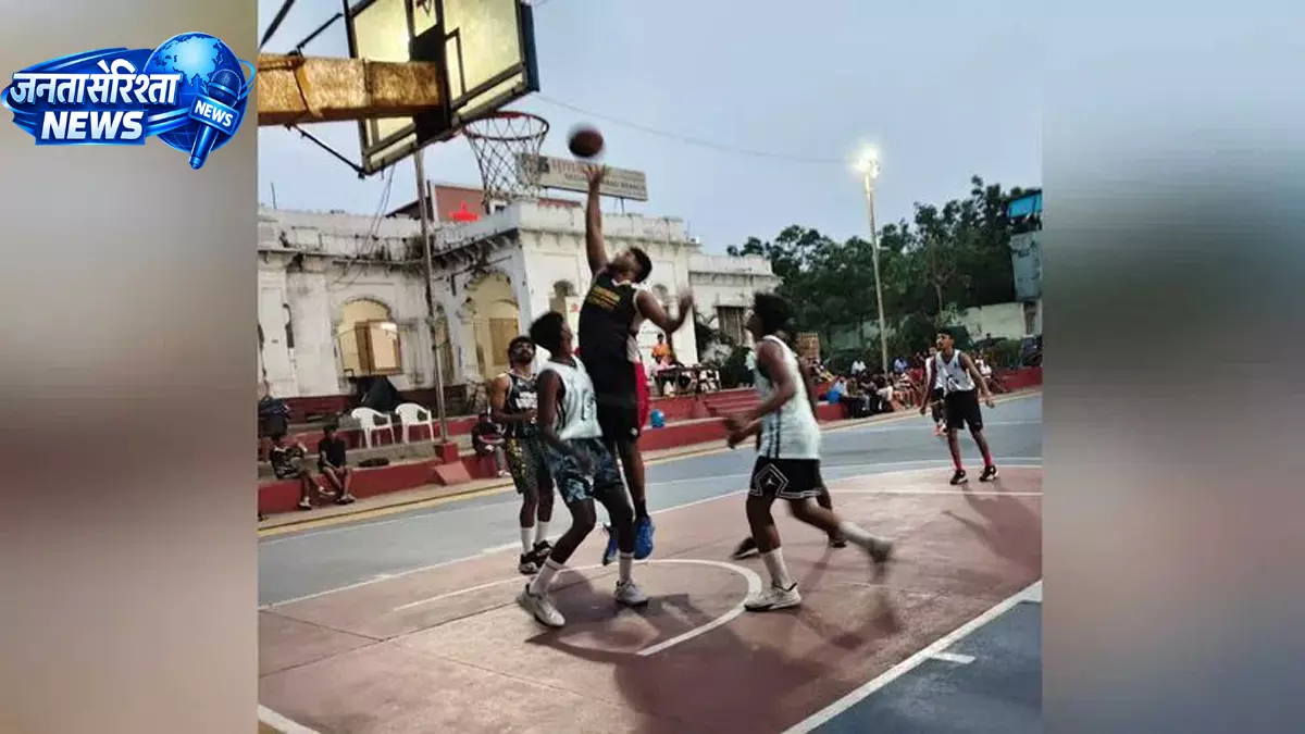 GHMC सनथनगर ने G9 को हराकर BM जॉन विनयसागर बास्केटबॉल टूर्नामेंट के सेमीफाइनल में बनाई जगह GHMC सनथनगर ने G9 को हराकर BM जॉन विनयसागर बास्केटबॉल टूर्नामेंट के सेमीफाइनल में बनाई जगह