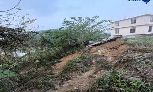Nagaland: गवर्नमेंट पॉलिटेक्निक दोयांग कैंपस में लैंडस्लाइड से चिंता बढ़ी
