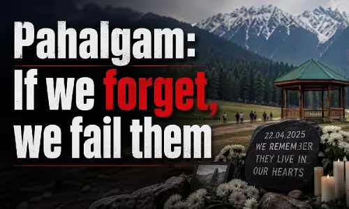 पहलगाम: अगर हम भूल जाते हैं, तो हम उन्हें फेल कर देते पहलगाम: अगर हम भूल जाते हैं, तो हम उन्हें फेल कर देते