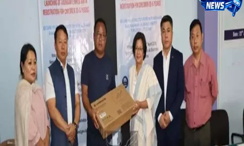 Kohima: बच्चों के लिए आधार एनरोलमेंट शुरू, IT इक्विपमेंट बांटे गए
