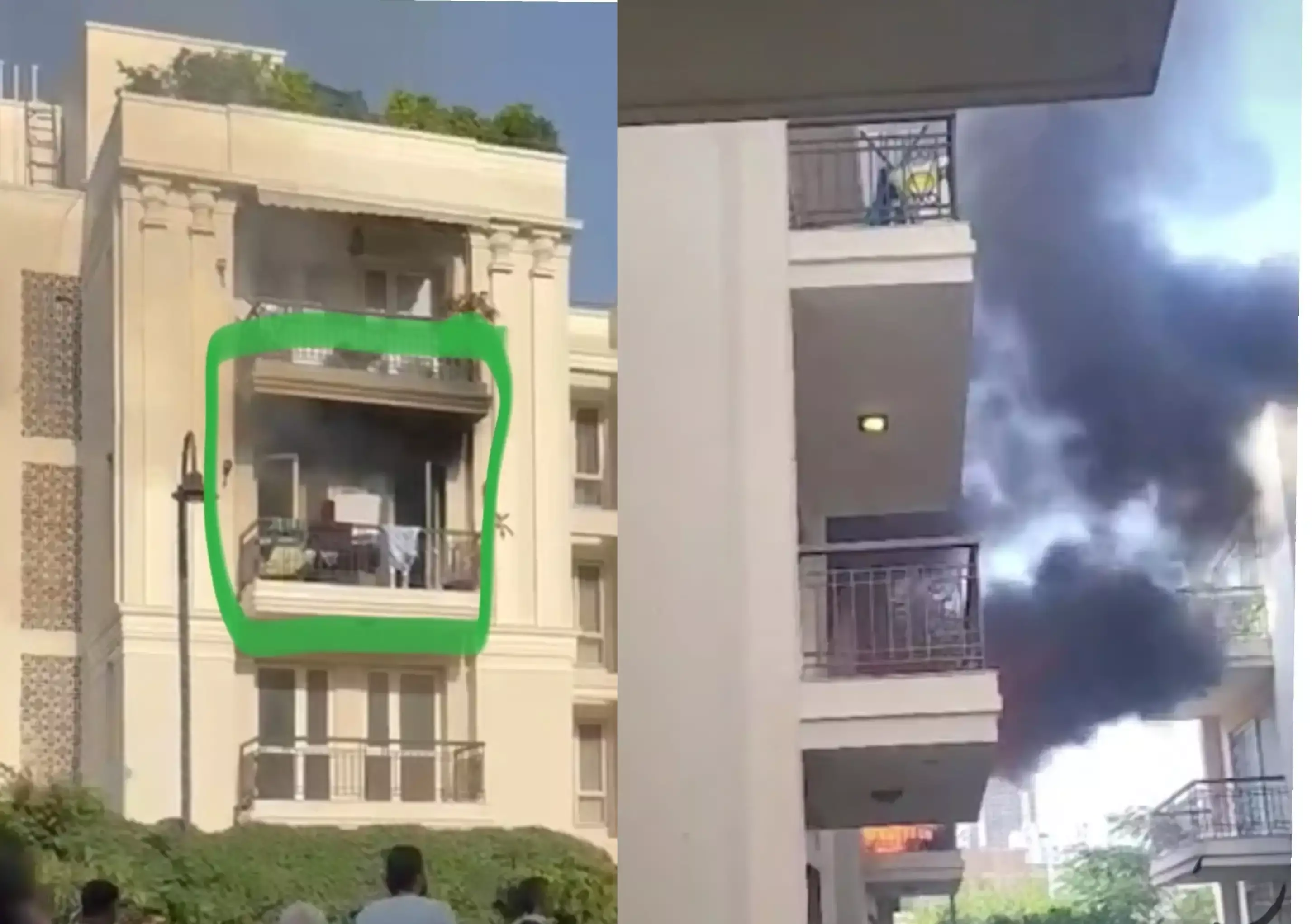 Gurugram: हाई-एंड सोसाइटी में आग से मची अफरा-तफरी Gurugram: हाई-एंड सोसाइटी में आग से मची अफरा-तफरी