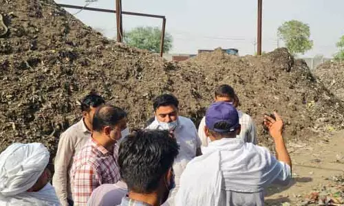 Sirsa गांव में गारबेज प्लांट का इंस्पेक्शन, एनवायरनमेंट चिंताएं उठीं
