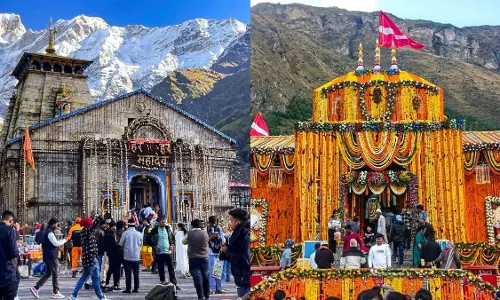 Dehradun: Badrinath Temple के कपाट खुलने से यात्रा शुरू