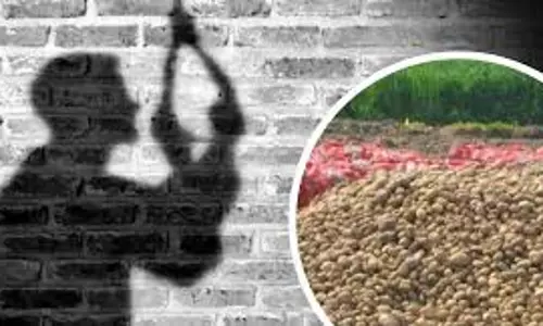 Auraiya: आलू की बर्बादी से दुखी युवक ने खेत में लगाई फांसी Auraiya: आलू की बर्बादी से दुखी युवक ने खेत में लगाई फांसी