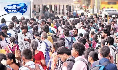 Tamil Nadu में चुनाव के दिन परिवहन संकट, कई यात्री फंसे Tamil Nadu में चुनाव के दिन परिवहन संकट, कई यात्री फंसे