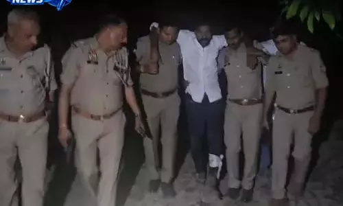 सहारनपुर में पुलिस मुठभेड़ में शातिर बदमाश गिरफ्तार
