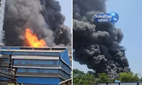 Gujarat : भरूच में केमिकल फैक्टरी में भीषण आग, 16 मजदूर घायल