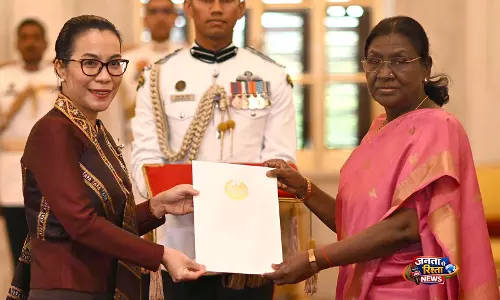 President द्रौपदी मुर्मू ने 4 देशों के दूतों के परिचय-पत्र स्वीकार किए