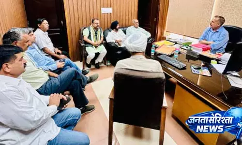 ADC से मुलाकात में जाट सभा ने उठाए क्षेत्रीय मुद्दे ADC से मुलाकात में जाट सभा ने उठाए क्षेत्रीय मुद्दे