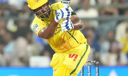 IPL 2026 CSK VS MI : CSK की तेज शुरुआत, संजू सैमसन का हाफ सेंचुरी