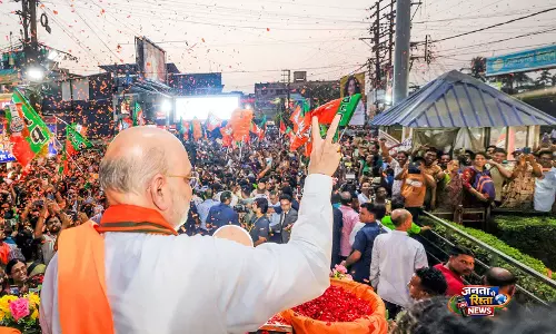 अमित शाह का TMC पर हमला, मतदान के बाद बयान