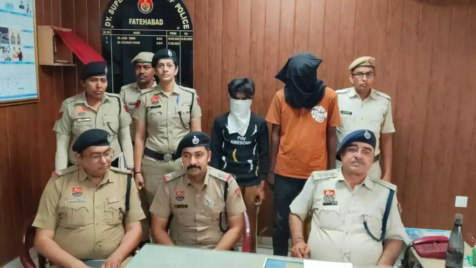 Fatehabad: बाइक चोरी मामले में दो आरोपी गिरफ्तार