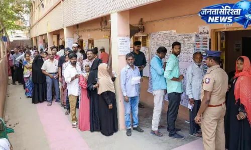 Tamil Nadu में रिकॉर्ड 84.41% वोटिंग हुई, मतदान ज़्यादातर शांतिपूर्ण रहा Tamil Nadu में रिकॉर्ड 84.41% वोटिंग हुई, मतदान ज़्यादातर शांतिपूर्ण रहा