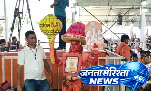 पीएम मोदी की जनसभा में आए शख्स ने कहा- भाजपा सरकार बनने से कोई रोक नहीं सकता