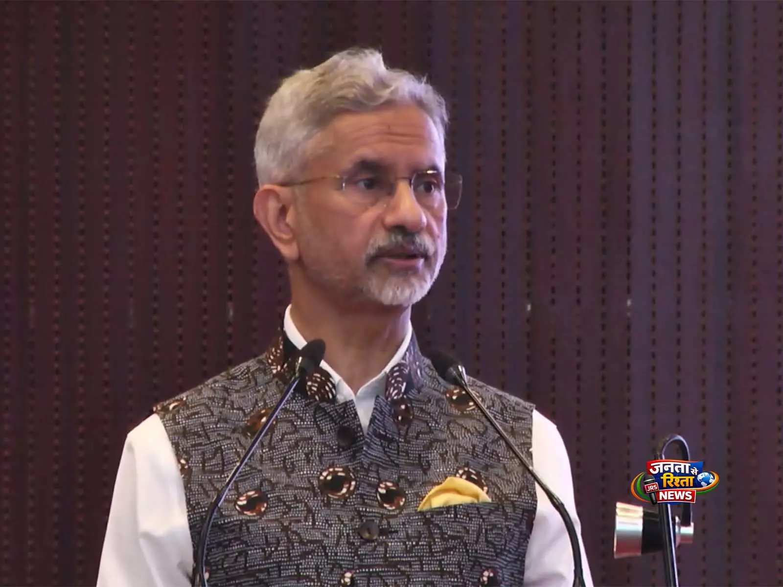 जयशंकर ने India-Africa Forum Summit लोगो लॉन्च पर साझेदारी पर जोर दिया जयशंकर ने India-Africa Forum Summit लोगो लॉन्च पर साझेदारी पर जोर दिया