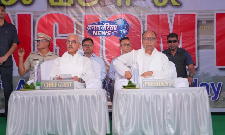 Manipur : खोंगजोम दिवस पर 1891 के एंग्लो-मणिपुर युद्ध के शहीदों को दी गई श्रद्धांजलि Manipur : खोंगजोम दिवस पर 1891 के एंग्लो-मणिपुर युद्ध के शहीदों को दी गई श्रद्धांजलि