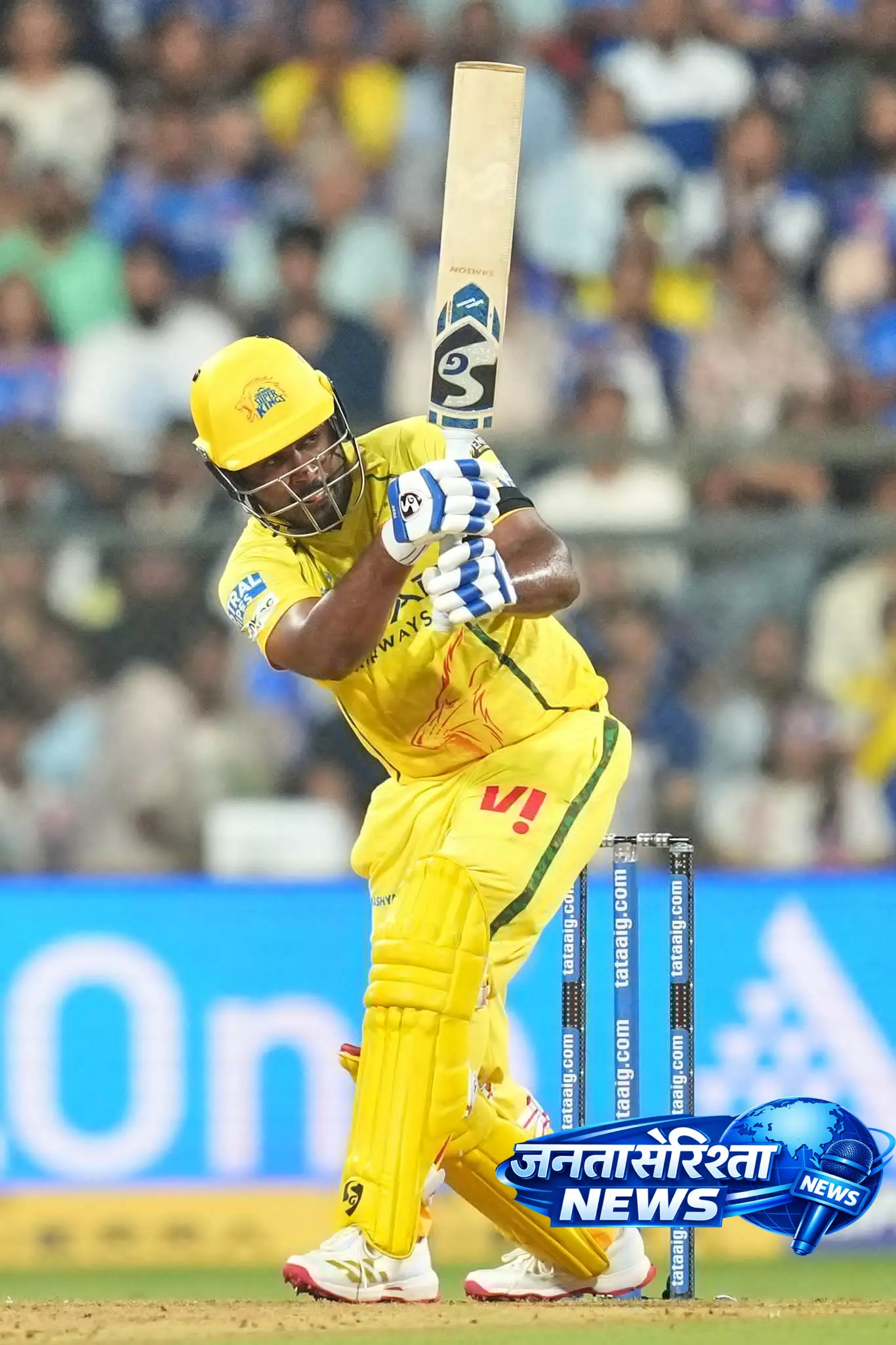 IPL 2026 CSK VS MI : CSK की तेज शुरुआत, संजू सैमसन का हाफ सेंचुरी IPL 2026 CSK VS MI : CSK की तेज शुरुआत, संजू सैमसन का हाफ सेंचुरी
