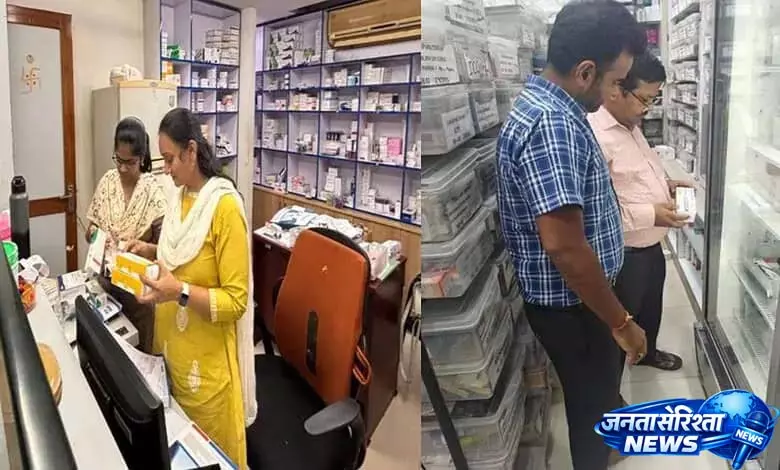 तेलंगाना के इंस्पेक्टरों को वज़न घटाने वाली दवाएं बेचने वाली 75 pharmacy में नियमों का उल्लंघन मिला तेलंगाना के इंस्पेक्टरों को वज़न घटाने वाली दवाएं बेचने वाली 75 pharmacy में नियमों का उल्लंघन मिला