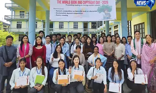 Itanagar: विश्व पुस्तक और कॉपीराइट दिवस मनाया गया Itanagar: विश्व पुस्तक और कॉपीराइट दिवस मनाया गया