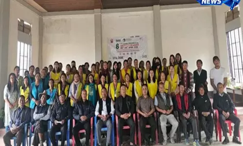 Nagaland : 8वें पोषण पखवाड़ा 2026 का समापन समारोह झावामे गांव में हुआ