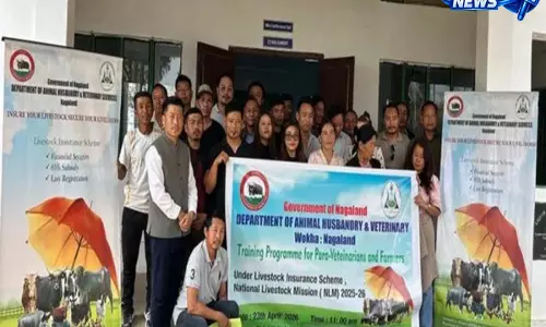 वोखा में किसानों के लिए पशुधन बीमा जागरूकता को बढ़ावा देने के लिए जिला-स्तरीय प्रशिक्षण