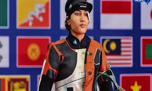 प्राची गायकवाड़ ने ISSF जूनियर विश्व कप में जूनियर महिला 50 मीटर 3P में स्वर्ण पदक जीता