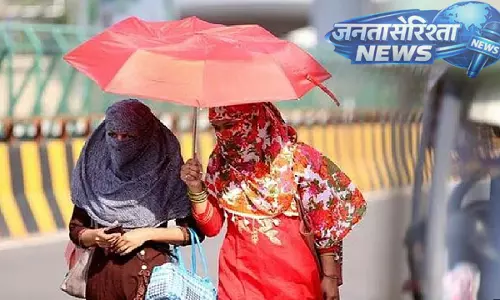 राजस्थान की गर्म हवाओं से MP में बढ़ा तापमान, कई जिलों में हीटवेव जैसे हालात राजस्थान की गर्म हवाओं से MP में बढ़ा तापमान, कई जिलों में हीटवेव जैसे हालात