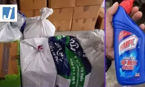 नकली हार्पिक और Eno...नकली सामान बनाने वाली फैक्ट्री का भंडाफोड़, आरोपी की गिरफ्तारी के लिए लगातार छापेमारी