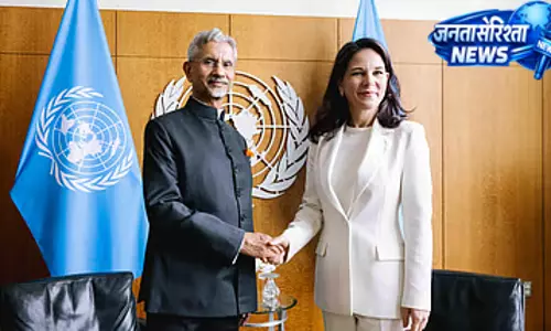 UN काउंसिल की प्रेसिडेंट एनालेना भारत दौरे पर