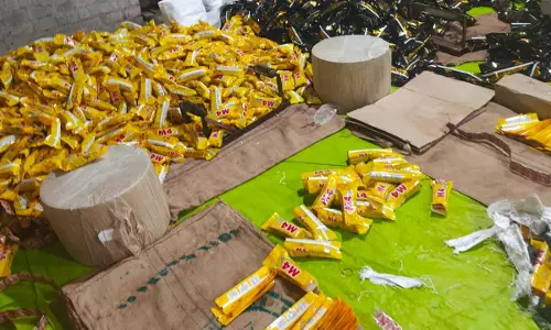 गुटखा खाने वाले सतर्क हो जाएं, दुर्ग में नकली जर्दा फैक्ट्री का भंडाफोड़