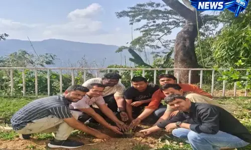 Mizoram: आइजोल मौसम विज्ञान केंद्र ने पौधारोपण और जलवायु जागरूकता अभियान के साथ मनाया पृथ्वी दिवस