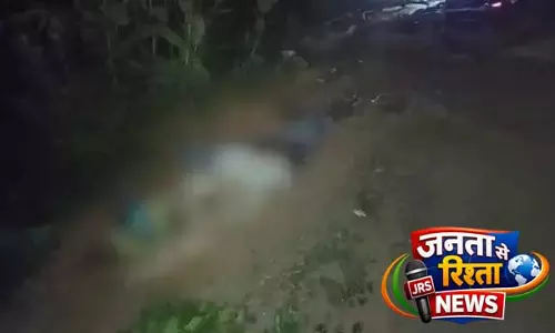 Barang में अवैध मोरम ट्रक की चपेट में आने से युवक की मौत
