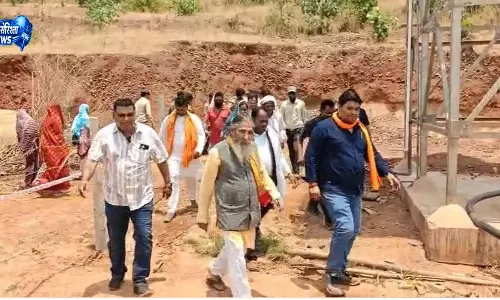 लौह खदान में घटना होने पर बिफरे बीजेपी सांसद, प्रबंधन को गालियां दी