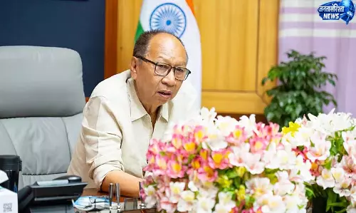 Manipur के मुख्यमंत्री ने पंचायती राज दिवस पर लोगों को बधाई दी Manipur के मुख्यमंत्री ने पंचायती राज दिवस पर लोगों को बधाई दी