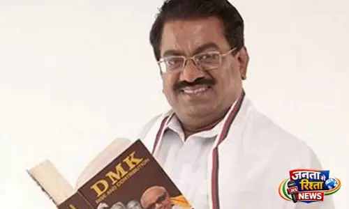DMK टीकेएस एलंगोवन ने तमिलनाडु में ऐतिहासिक 84.69% वोटिंग के लिए SIR का दिया हवाला DMK टीकेएस एलंगोवन ने तमिलनाडु में ऐतिहासिक 84.69% वोटिंग के लिए SIR का दिया हवाला