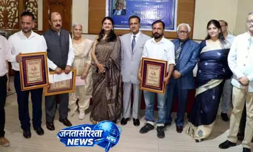 Justice Palli ने पत्रकारिता में उत्कृष्टता के लिए अवॉर्ड्स प्रदान किए