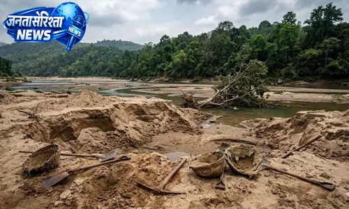 East Khasi Hills में नदियों से रेत खनन और अवैध माइनिंग पर पूरी तरह रोक East Khasi Hills में नदियों से रेत खनन और अवैध माइनिंग पर पूरी तरह रोक