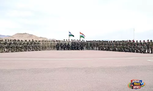 India-उज्बेकिस्तान संयुक्त सैन्य अभ्यास का 7वां संस्करण नामंगन में संपन्न हुआ India-उज्बेकिस्तान संयुक्त सैन्य अभ्यास का 7वां संस्करण नामंगन में संपन्न हुआ