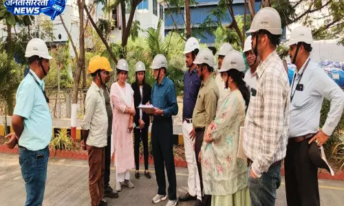 जिला स्तरीय गठित संयुक्त टीम द्वारा बिरकोनी औद्योगिक क्षेत्र का निरीक्षण जिला स्तरीय गठित संयुक्त टीम द्वारा बिरकोनी औद्योगिक क्षेत्र का निरीक्षण