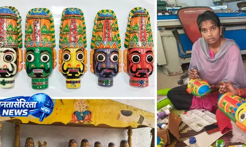 Telangana की 700 साल पुरानी नाइकपोड मास्क परंपरा फिर हो रही जीवित, नई पीढ़ी ने संभाली विरासत Telangana की 700 साल पुरानी नाइकपोड मास्क परंपरा फिर हो रही जीवित, नई पीढ़ी ने संभाली विरासत