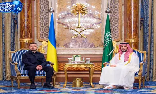 Zelensky का एक महीने में दूसरा सऊदी दौरा, जेद्दा में क्राउन प्रिंस से मुलाकात Zelensky का एक महीने में दूसरा सऊदी दौरा, जेद्दा में क्राउन प्रिंस से मुलाकात
