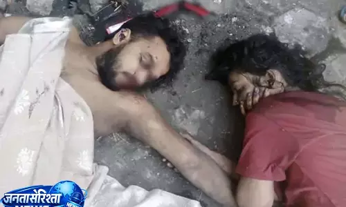 रोमांस से बिगड़ा बेलैंस, तीसरे माले से गिरे युवक-युवती रोमांस से बिगड़ा बेलैंस, तीसरे माले से गिरे युवक-युवती