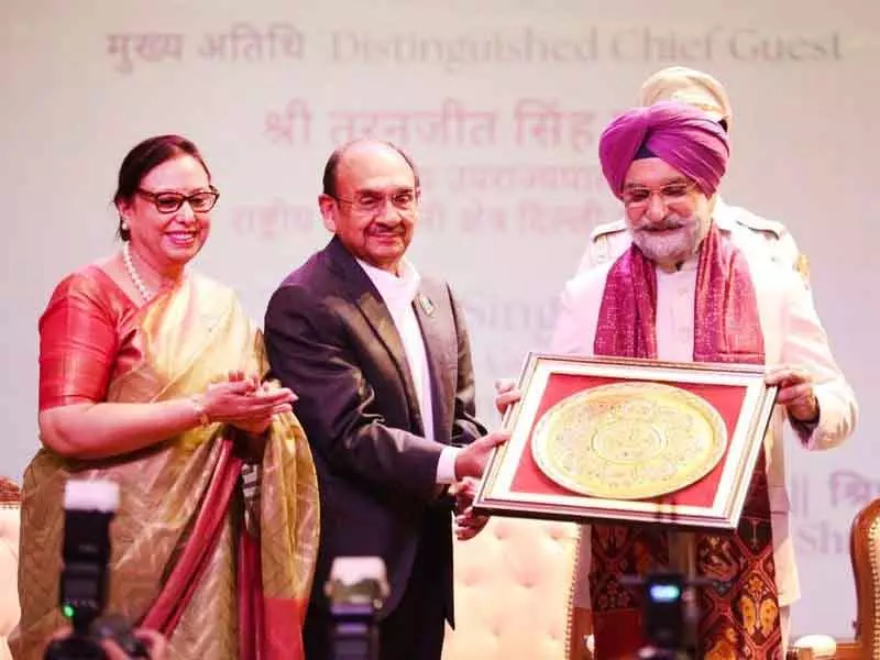Delhi LG SRCC के 100वें वार्षिक दिवस समारोह में शामिल हुए Delhi LG SRCC के 100वें वार्षिक दिवस समारोह में शामिल हुए