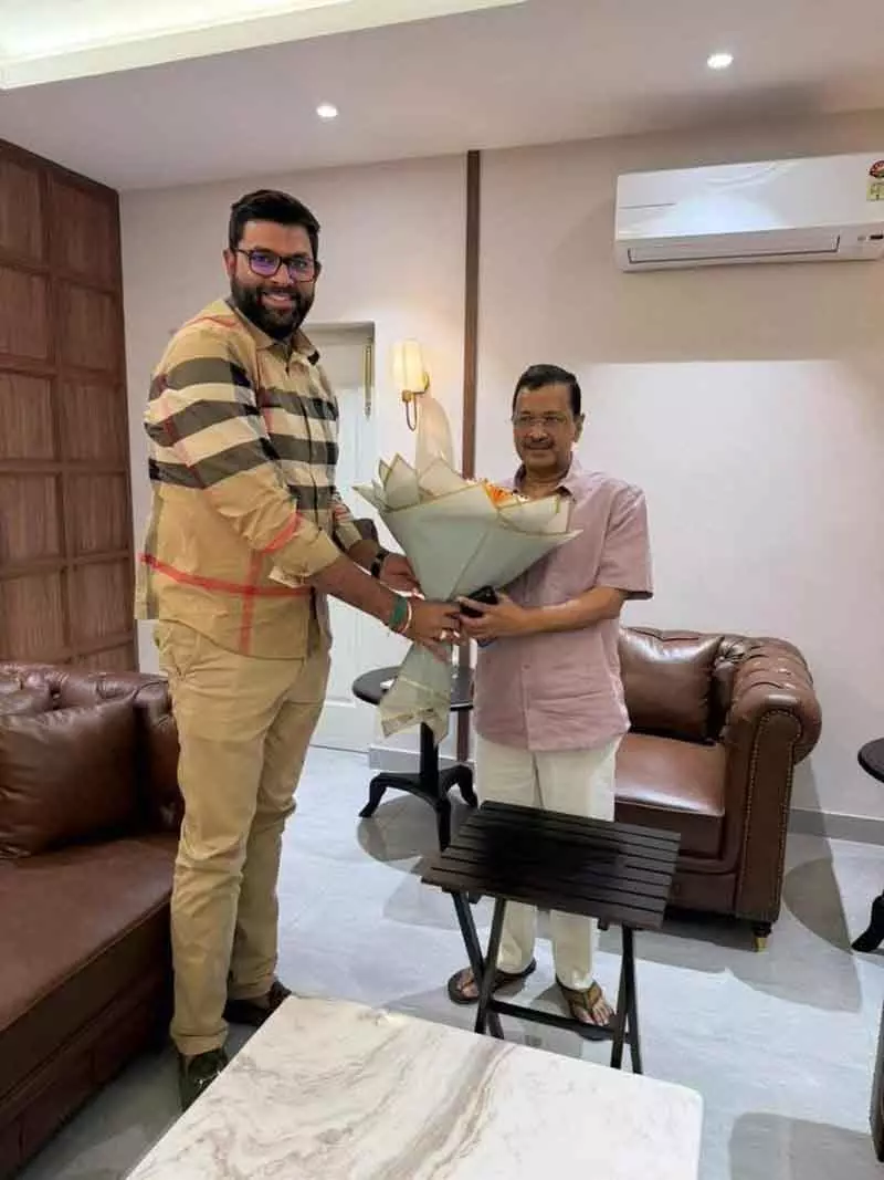 Haryana में AAP-JJP गठबंधन की संभावना पर बढ़ी बातें Haryana में AAP-JJP गठबंधन की संभावना पर बढ़ी बातें