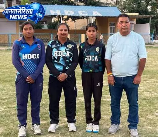 ICSE नेशनल क्रिकेट टीम में होशियारपुर की प्रतिभा सना का चयन ICSE नेशनल क्रिकेट टीम में होशियारपुर की प्रतिभा सना का चयन