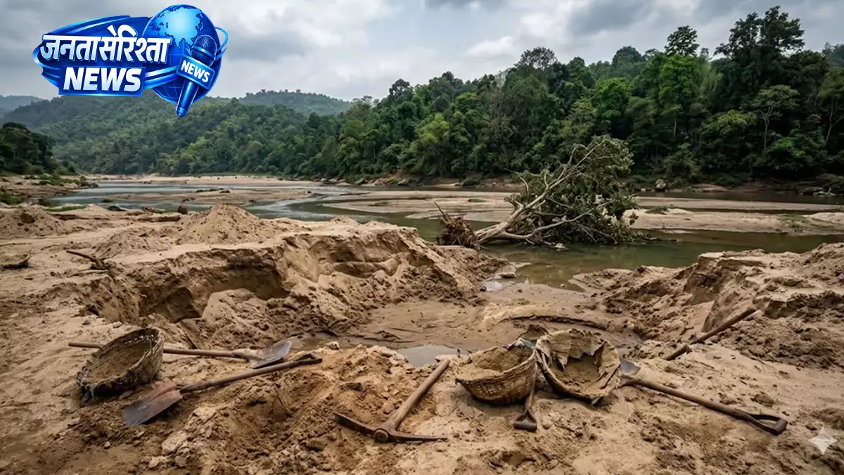 East Khasi Hills में नदियों से रेत खनन और अवैध माइनिंग पर पूरी तरह रोक East Khasi Hills में नदियों से रेत खनन और अवैध माइनिंग पर पूरी तरह रोक